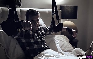 Kit Mercer sucked Codeys cock til he burst a sticky load of cum