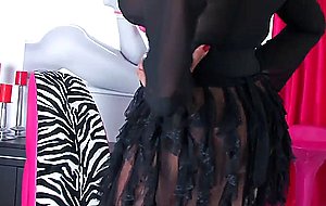 Danica collins - upskirt pantyhose