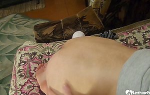 Stepdaughter gets her cunt penetrated hard in POV