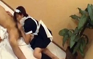 Asian maid massage