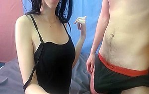Sexually Lewd Couple Show An Extra Naughty Performance Live