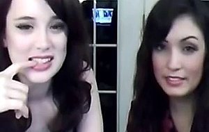 Stunning teens on webcam