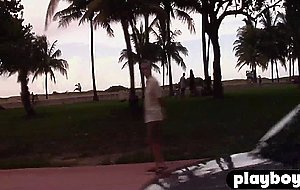 Crazy big tits lesbians enjoyed a crazy outdoor games