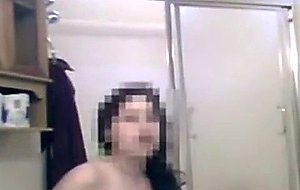 Hidden camera in bathroom-iranian ass