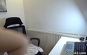blonde stepsister gets off fingering and masturbating