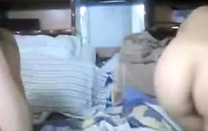 Two teen sweeties together on webcam
