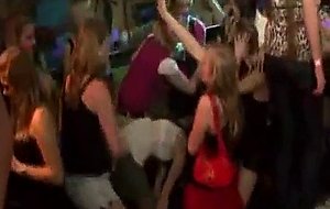 Drunk sluts dance and get fucked in a wild sex party