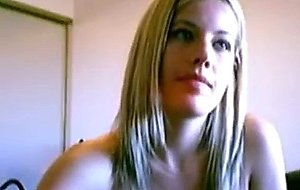 Hot blonde teen webcam video