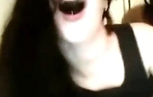 Teen on black no audio webcam
