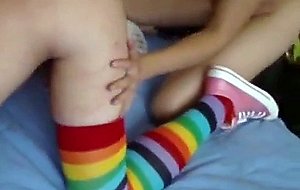 Hot tranny and CD suck & fuck