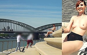 Public ass flashing by jeny smith in cologne —  