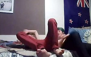 Emo webcam twink threesome