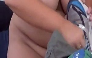 Cute busty bbw fucked & facialized