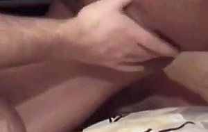 Amateur girlfriend toying, sucking and fisting at home