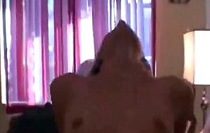 Cute and tiny blonde gets savaged by her man