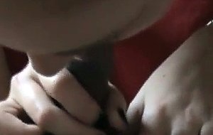 Homemade deepthroat bj