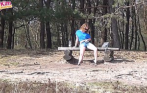 Amateur couple outdoors