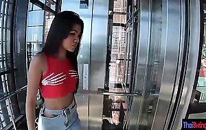 Real amateur Thai GF likes games and quickie fucks