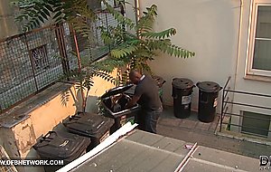 Wife and husband fuck together a black man hidden cam