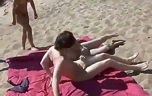 Nudist swingers orgy in public