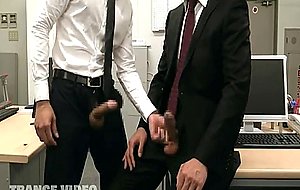 Asian gays honey copulation in office