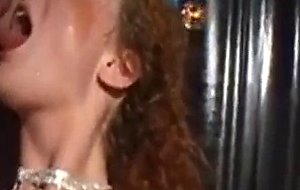 Gangbang for two honey bitch and got dp2