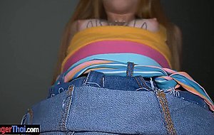 Amateur latina teen gets her big round ass fucked on camera