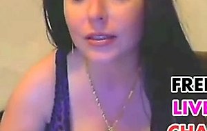Huge boobs on webcam