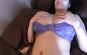 Huge tits brunette gets pounded