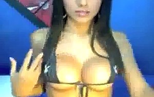 Beautiful Latina With Big Tits And Cock