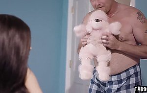 Jojo fucked submissively by her strict stepdad
