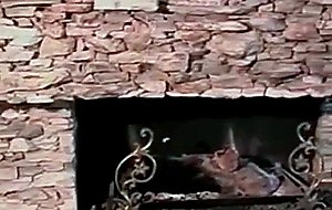 Slim brunette with beautifull tits sucks dude's cock then he penetrates her pink pussy