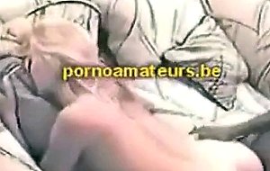 Cuckold white wife got fucked in doggy style