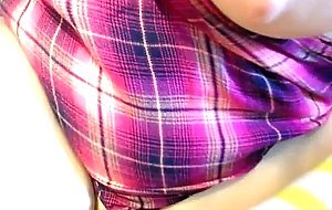 chubby babe having fun with lovense lush