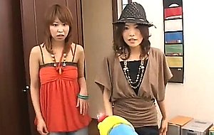 Babe gets sperm on tits