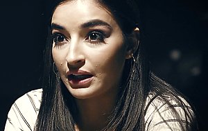 Amazing petite teen tasted a guys huge penis and she rode it