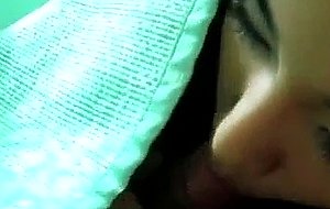 Korean amateur teen girl shows fellatio skills