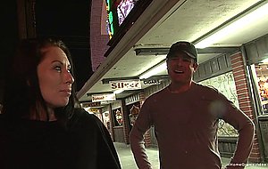Smoking honey milf picked up and fucked