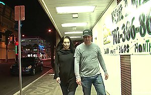 Smoking honey milf picked up and fucked
