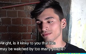 Latino twink deepthroats studs cock and enjoys amateur raw fuck