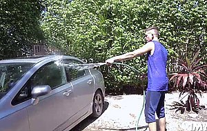 Horny milf hops on top for one hot young cock ride