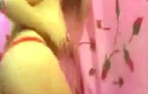 Voluptuous blond webcam girl emma18 showing off her big titties topless