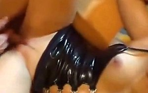 Cute girlfriend sucks and fucks