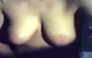 Video of a busty babe playing with herself on the ...
