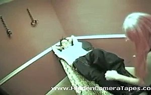 Blonde horny hooker chains her client to the wall and ...