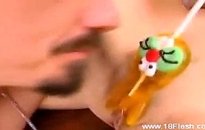 Slim chick is thinking of nothing but sex, when her ...