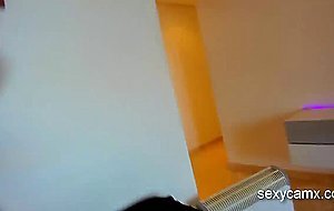 Slutty blonde gets throat and cunt fucked with big hard cock live at sexycamx