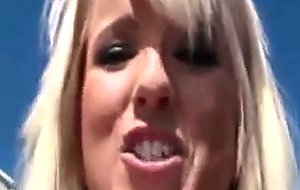 Hot blonde teen fucked in her pretty pussy