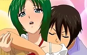 Hentai schoolgirl gets mouth and pussy banged intense