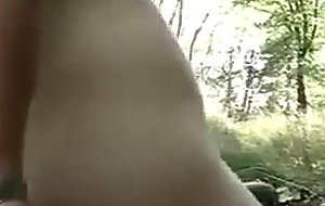 Girlfriend got fucked on forest